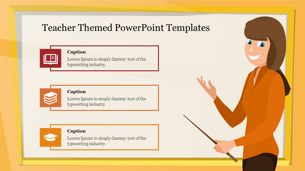 Get This Teacher Themed PowerPoint Templates